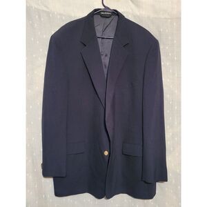 Men's black suit jacket size 50 (E22)
